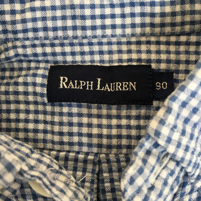 Ralph Lauren(ラルフローレン)の☆専用☆【美品】ラルフローレン ワイシャツ 90 キッズ/ベビー/マタニティのキッズ服男の子用(90cm~)(ブラウス)の商品写真