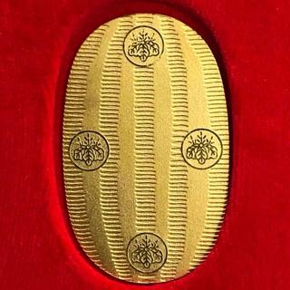 保存版】 純金小判3.75×2個 アンティーク小判 造幣局刻印 