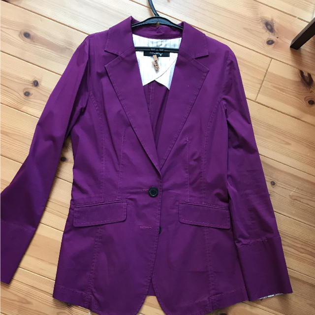 Neostyle紫のジャケット レディースのジャケット/アウター(テーラードジャケット)の商品写真