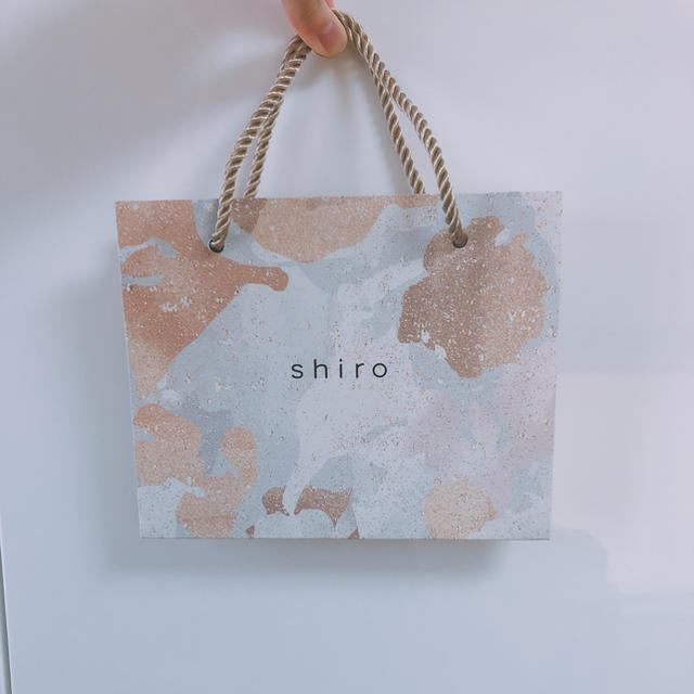 shiro(シロ)の【ショッパー】shiro 2017A/W レディースのバッグ(ショップ袋)の商品写真