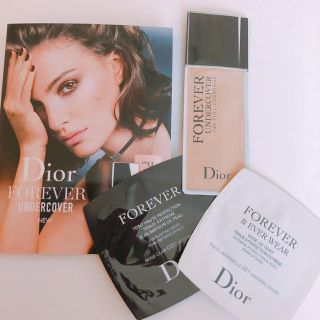 クリスチャンディオール(Christian Dior)のDior ベース＆リキッドファンデーション (試供品)(ファンデーション)