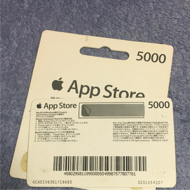 Apple(アップル)のApple storeカード 5000 チケットのチケット その他(その他)の商品写真