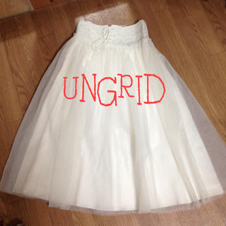 アングリッド(Ungrid)のUNGRIDチュールスカート(ロングスカート)