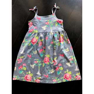 ベビーギャップ(babyGAP)のベビーギャップ キャミソールワンピース 花柄 110cm 未使用(ワンピース)