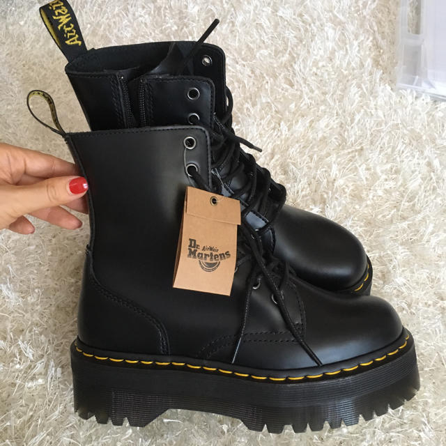 値引き上限 Dr.Martens Jadon 厚底 8ホール プラットフォーム - www