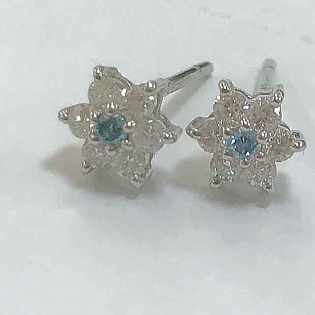 ダイヤモンド  ピアス PTピアス