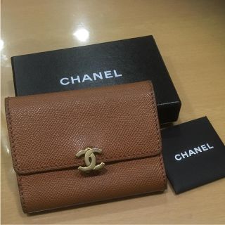 シャネル(CHANEL)のCHANEL キャビアスキン カードケース(名刺入れ/定期入れ)