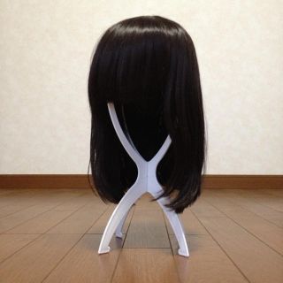 送料込＊黒ボブウィッグ(ショートストレート)