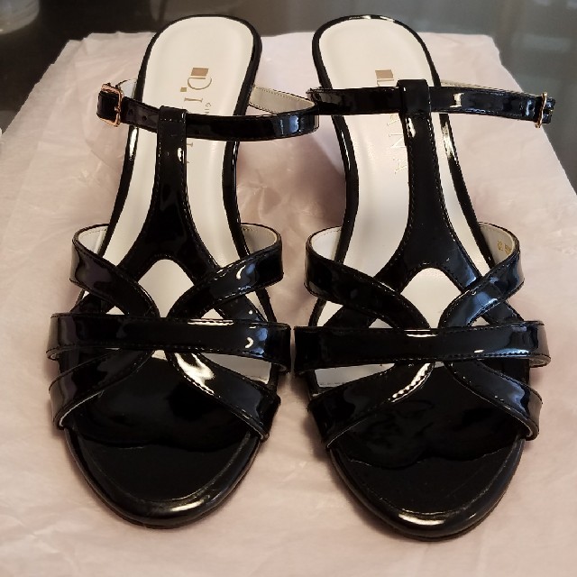 DIANA(ダイアナ)の再値下げ☆ダイアナDIANAミュール黒Mサイズ レディースの靴/シューズ(ミュール)の商品写真