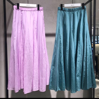 ドレスレイブ(DRESSLAVE)の最終お値下げ)2018年新作 スカート ピンクパープル(ロングスカート)