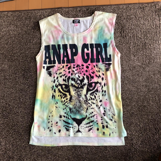 ANAP(アナップ)のアナップガール♡ノースリーブシャツ レディースのトップス(カットソー(半袖/袖なし))の商品写真
