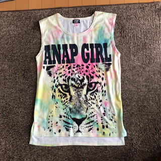アナップ(ANAP)のアナップガール♡ノースリーブシャツ(カットソー(半袖/袖なし))