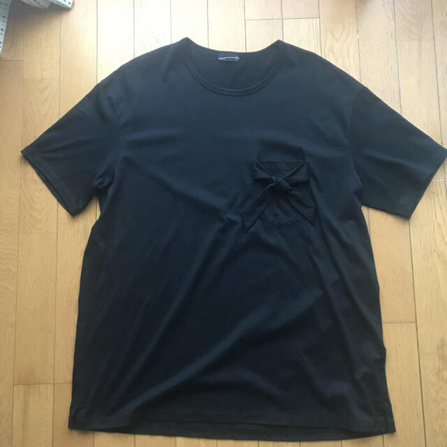 LAD MUSICIAN(ラッドミュージシャン)のLAD MUSICIAN リボン ポケット ビッグTシャツ 42 メンズのトップス(Tシャツ/カットソー(半袖/袖なし))の商品写真