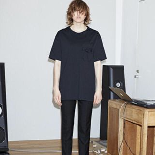 ラッドミュージシャン(LAD MUSICIAN)のLAD MUSICIAN リボン ポケット ビッグTシャツ 42(Tシャツ/カットソー(半袖/袖なし))