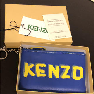 ケンゾー(KENZO)のKENZO 財布 ポーチ キーケース 小物入れ 本革 カードケース  正規品(コインケース)