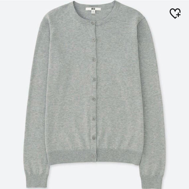 UNIQLO(ユニクロ)のUNIQLO UVカットクルーネックカーディガン レディースのトップス(カーディガン)の商品写真