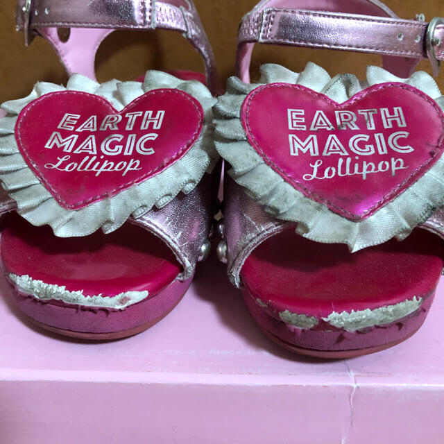 EARTHMAGIC(アースマジック)の専用(^^)サンダル♡レインブーツ キッズ/ベビー/マタニティのキッズ靴/シューズ(15cm~)(サンダル)の商品写真