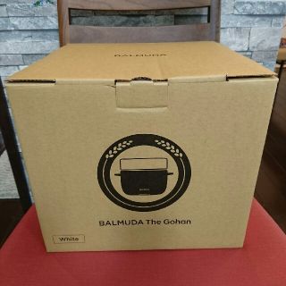 バルミューダ(BALMUDA)のtchan様専用◆新品◆バルミューダ炊飯器◆バルミューダ ザ ゴハン◆白(炊飯器)