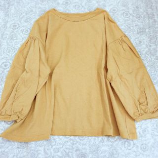 ネストローブ(nest Robe)のnest robe イエロートップス(カットソー(長袖/七分))