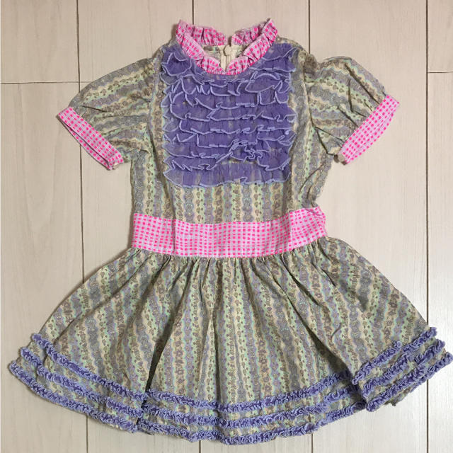 fafa(フェフェ)の新品♡fafa ワンピース 95 チュール レモン キッズ/ベビー/マタニティのキッズ服女の子用(90cm~)(ワンピース)の商品写真