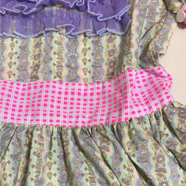 fafa(フェフェ)の新品♡fafa ワンピース 95 チュール レモン キッズ/ベビー/マタニティのキッズ服女の子用(90cm~)(ワンピース)の商品写真