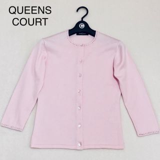 クイーンズコート(QUEENS COURT)の11日まで限定¥2000オフ【極美品】QUEENS COURT カーディガン (カーディガン)