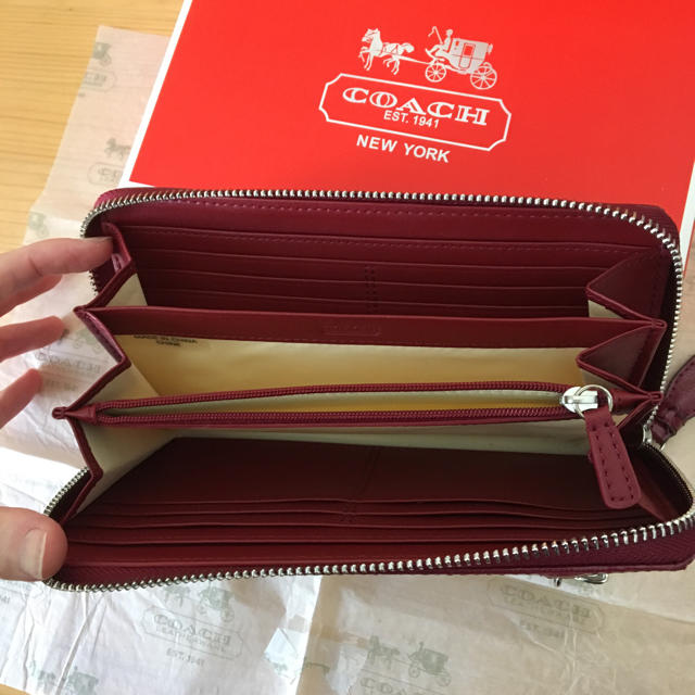 COACH(コーチ)の未使用  coach 長財布 レディースのファッション小物(財布)の商品写真