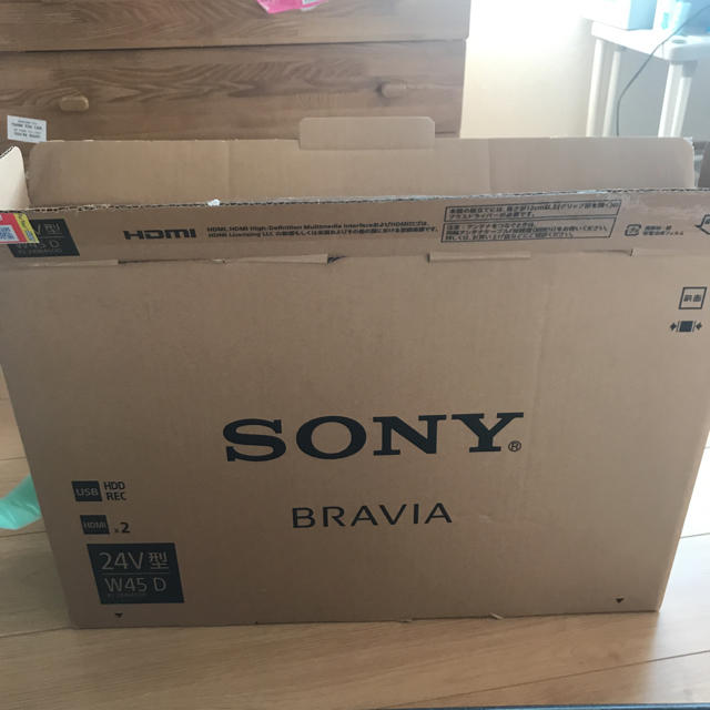 BRAVIA - SONY BRAVIA 24V型 テレビ KJ-24W450Dの通販 by c's shop｜ブラビアならラクマ
