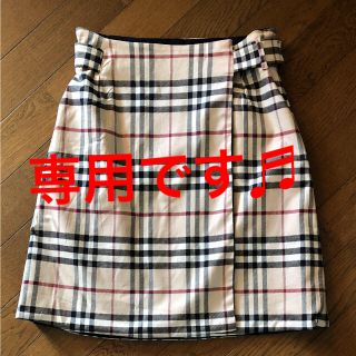 バーバリー(BURBERRY)の新タグ❢バーバリ巻きスカート(ひざ丈スカート)