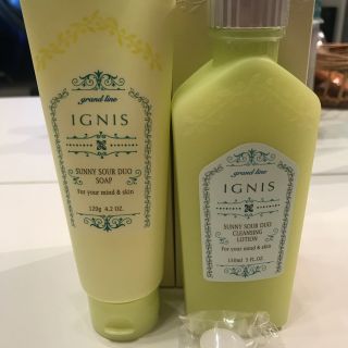 イグニス(IGNIS)のここあ様専用 アルビオンイグニスサニーサワークレンジングローションソープ(洗顔料)