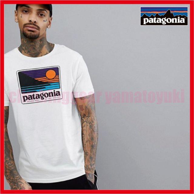 patagonia(パタゴニア)のパタゴニア patagonia S/S UP&OUT オーガニックT XS メンズのトップス(Tシャツ/カットソー(半袖/袖なし))の商品写真