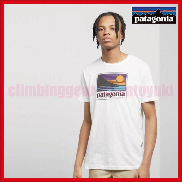 patagonia(パタゴニア)のパタゴニア patagonia S/S UP&OUT オーガニックT XS メンズのトップス(Tシャツ/カットソー(半袖/袖なし))の商品写真