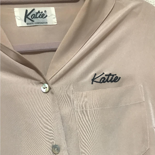 Katie(ケイティー)のkatie マーメイドボーラーシャツ レディースのトップス(シャツ/ブラウス(半袖/袖なし))の商品写真