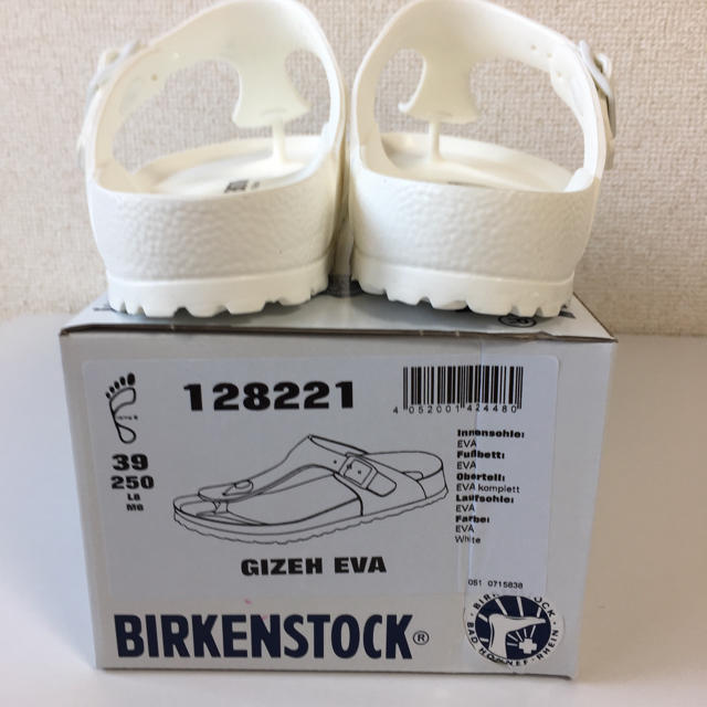 BIRKENSTOCK(ビルケンシュトック)の新品 BIRKENSTOCK ギゼ EVA 39 or 40 白 メンズの靴/シューズ(サンダル)の商品写真