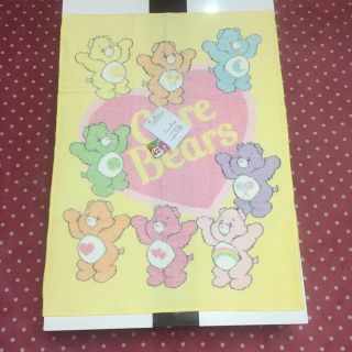 ケアベア(CareBears)のケアベア お昼寝ケット イエロー 新品タグ付(タオルケット)