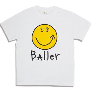 ロンハーマン(Ron Herman)のMR.BAller SMILE tシャツ スマイル Lサイズ(Tシャツ(半袖/袖なし))