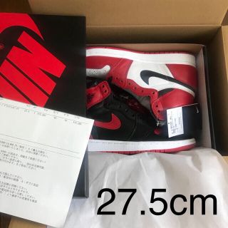 ナイキ(NIKE)のAIR JORDAN 1 HOMAGE TO HOME NIKE 27.5(スニーカー)