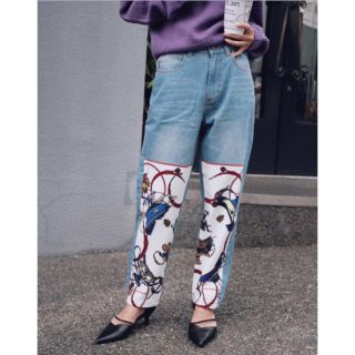 アメリヴィンテージ(Ameri VINTAGE)の激レア RITA TAPERED DENIM(デニム/ジーンズ)