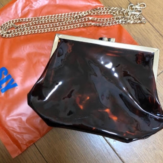 SLY(スライ)の【m様専用】sly がま口 クリア ポシェット ショルダーバッグ レディースのバッグ(ショルダーバッグ)の商品写真