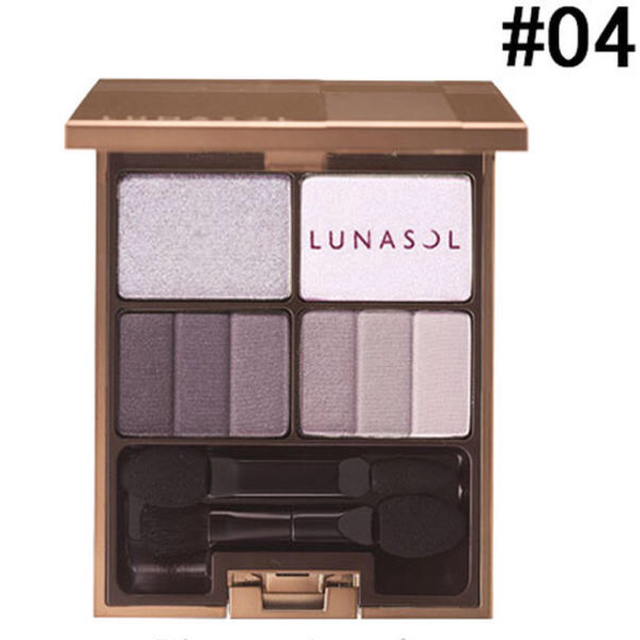 LUNASOL(ルナソル)のLUNASOL フェザリー スモーキー アイズ #04 Smoky Violet コスメ/美容のベースメイク/化粧品(アイシャドウ)の商品写真