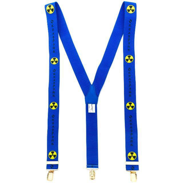 Gosha Rubchinskiy PRINTED SUSPENDERS