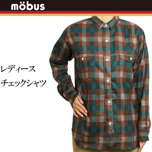 mobus(モーブス)のユーズドバーゲン❣ mobus  レディース チェックシャツ Mサイズ レディースのトップス(シャツ/ブラウス(長袖/七分))の商品写真