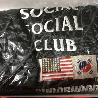 ネイバーフッド(NEIGHBORHOOD)のネイバーフッド アンチソーシャルクラブ ブルゾン XL 新品未使用 黒(ブルゾン)