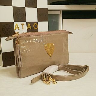 アタオ(ATAO)の《良品》アタオ　ブーブー　グレージュ　(箱無し)(財布)