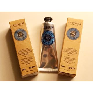 ロクシタン(L'OCCITANE)の【未使用】ロクシタン  シアハンドクリーム30ml×3(ハンドクリーム)