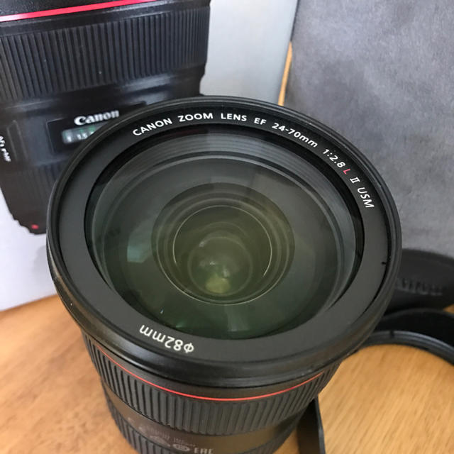 祝開店!大放出セール開催中】 Canon - みなみ 箱付 Canon EF24-70mm