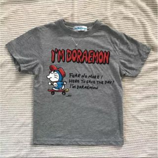 サンリオ(サンリオ)の新品◇サンリオ ドラえもん 半袖 Tシャツ  男の子 キッズ 120 グレー(Tシャツ/カットソー)