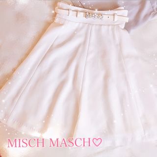 ミッシュマッシュ(MISCH MASCH)のmisch masch ♡ ベルト付きフレアスカート(ひざ丈スカート)