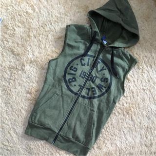 エイチアンドエム パーカー(メンズ)(ノースリーブ)の通販 5点 | H&M