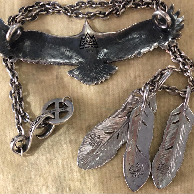 SAAD イーグルフェザー シルバー925の通販 by Hiroto's shop|ラクマ SAAD イーグルフェザー シルバー925の通販 by Hiroto's shop|ラクマ